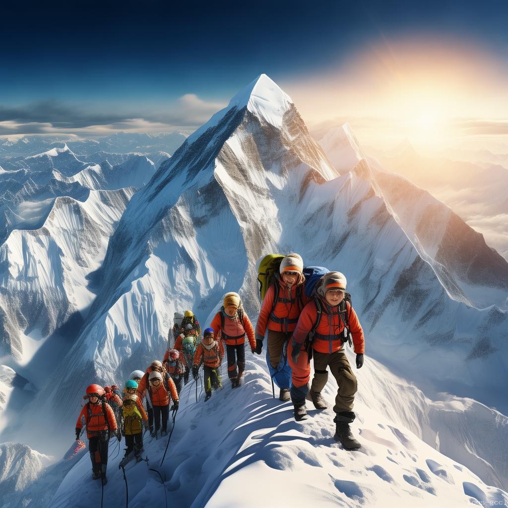 李浩榕镜头下的珠峰：青少年登山壮举与珠峰攀登新视角